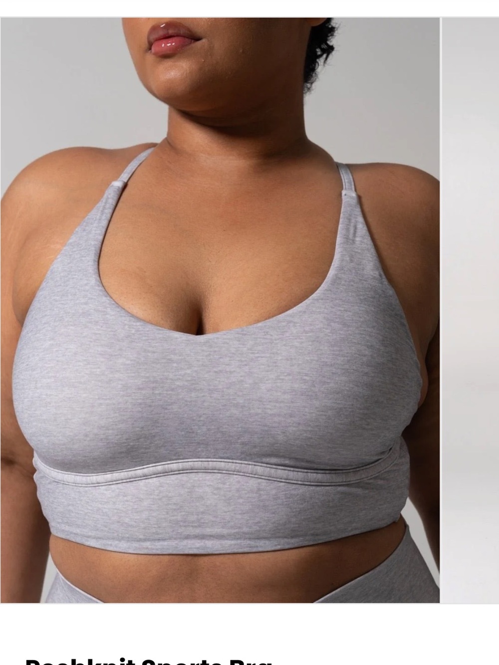 Buffbunny poshknit sports bra